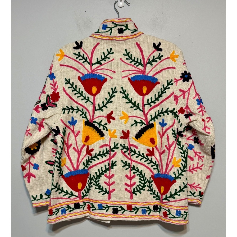 Ashley Taylor Multicolor Embroidered Jacket - Picture 2 of 7